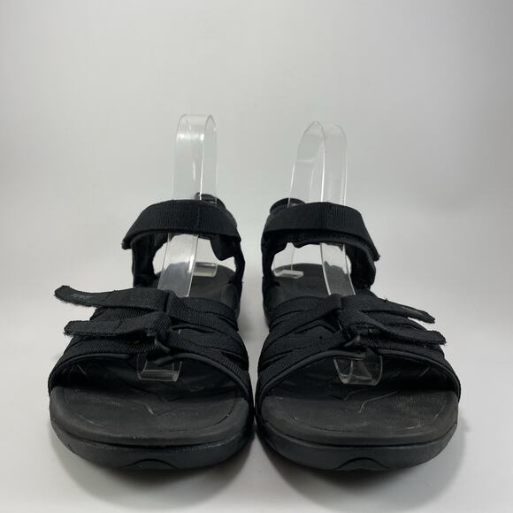 Teva Tirra Hiking Outdoor Sandals Womens Size 8.5 Shoes Strappy Black Active - Picture 2 of 9